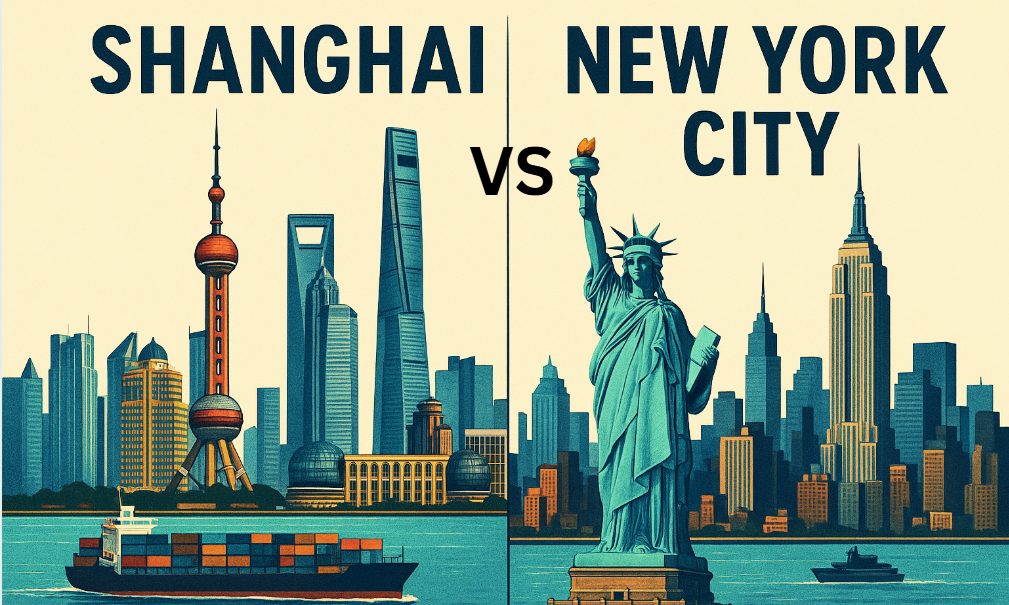 Shanghai vs. New York City