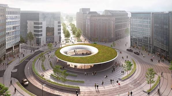 Schuman Square Brussels redevelopment in the European Quarter