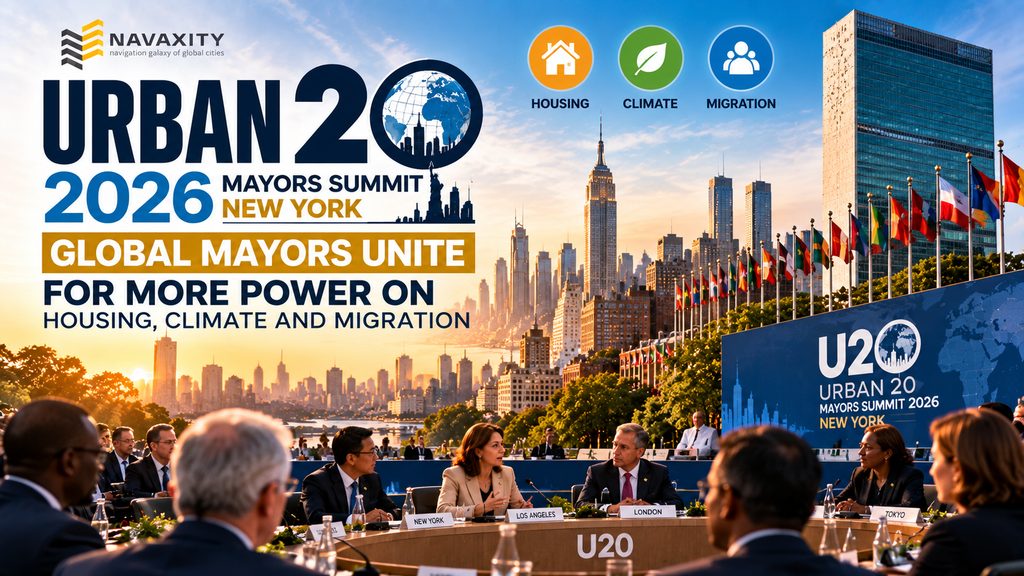 Global city leaders gather in New York for the 2026 Urban 20 summit