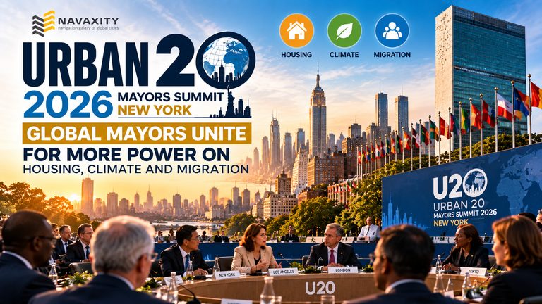 Global city leaders gather in New York for the 2026 Urban 20 summit