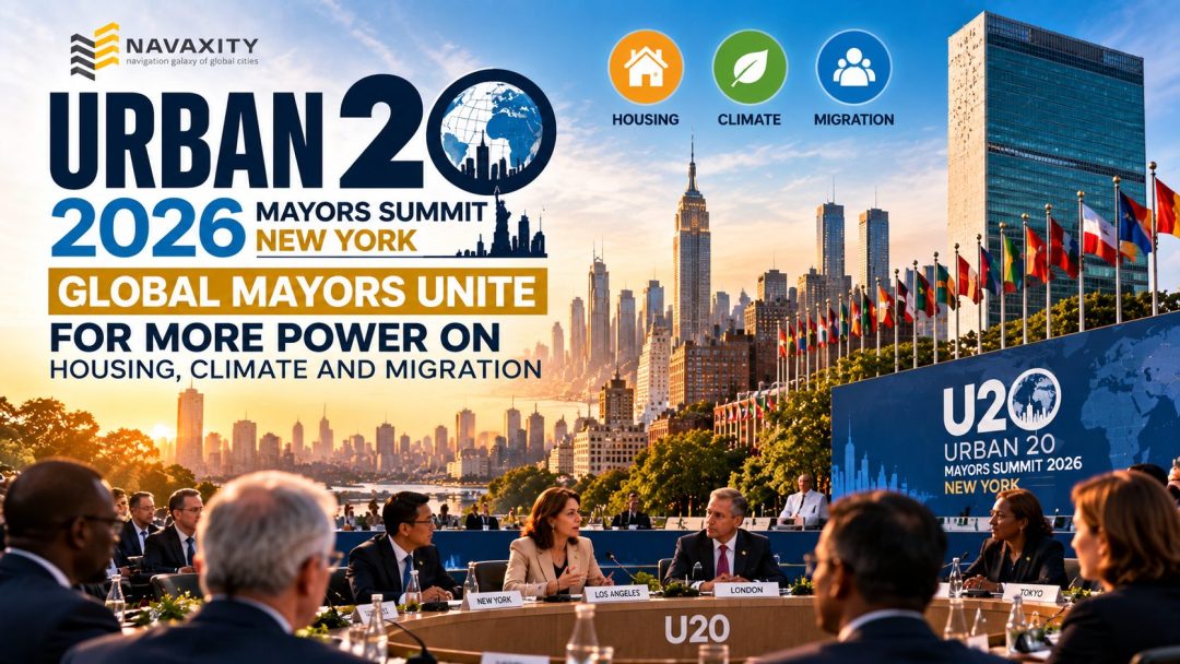 Global city leaders gather in New York for the 2026 Urban 20 summit