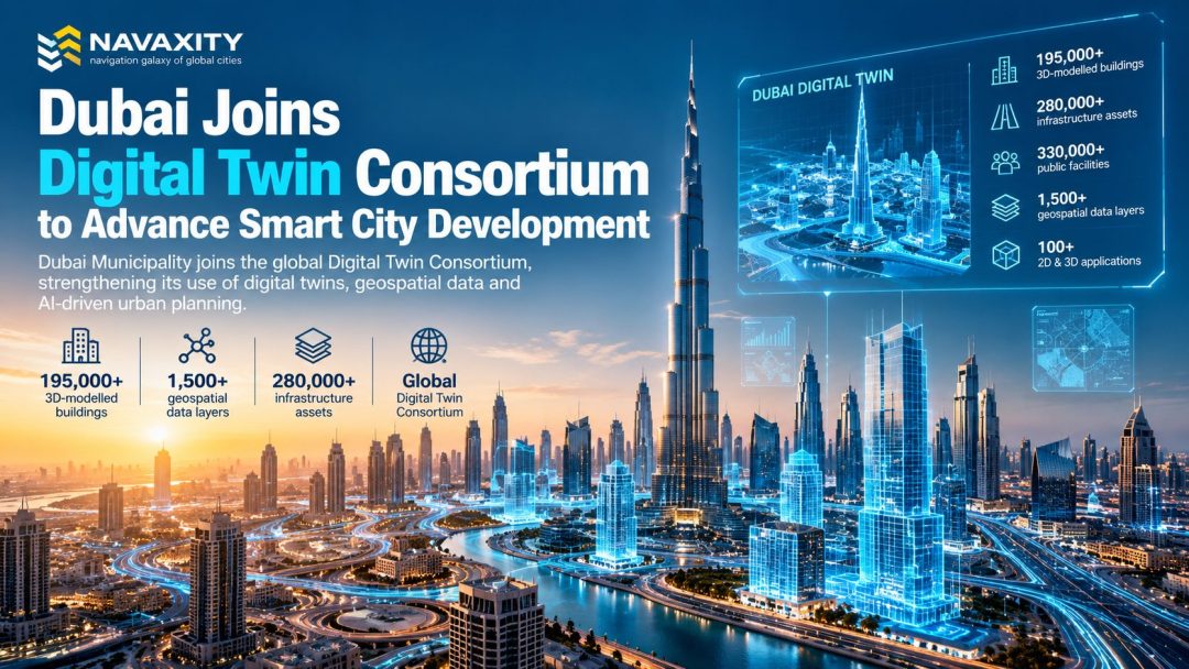 Dubai Digital Twin showing the city's smart city and urban planning strategy