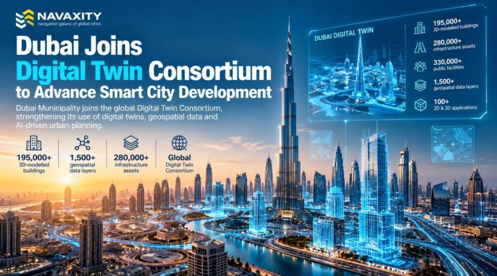 Dubai Digital Twin showing the city's smart city and urban planning strategy