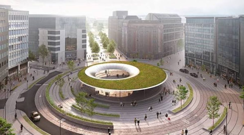 Schuman Square Brussels redevelopment in the European Quarter