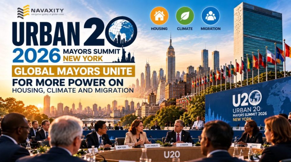 Global city leaders gather in New York for the 2026 Urban 20 summit